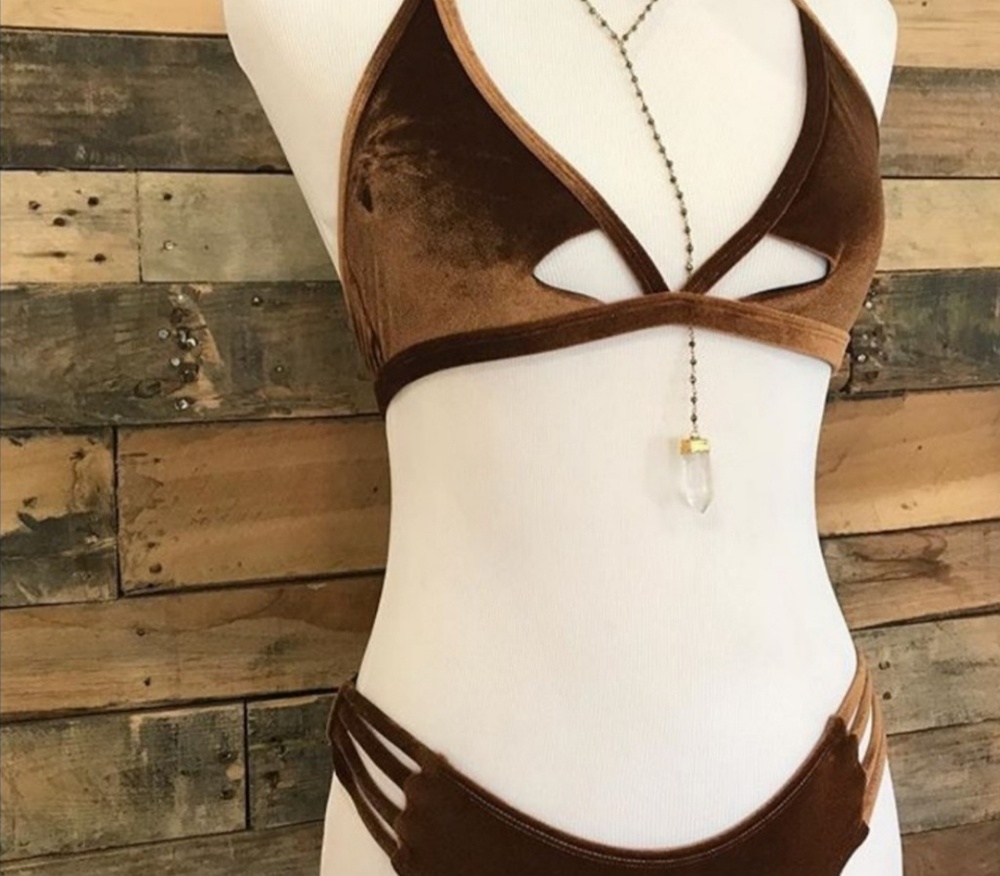 NWT Karma bikinis velvet bikini s/m